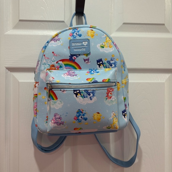Loungefly Carebear mini backpack - Picture 2 of 8